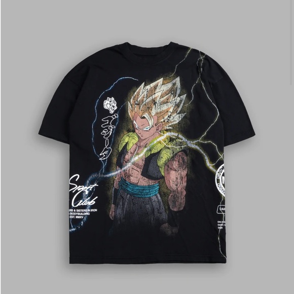 Darc Sport x Wolves Club Broly vs Gogeta “Side by Side” Tee Box Set Size Medium - Picture 6 of 9